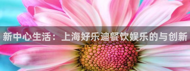 摩根娱乐：新中心生活：上海好乐迪餐饮娱乐的与创新